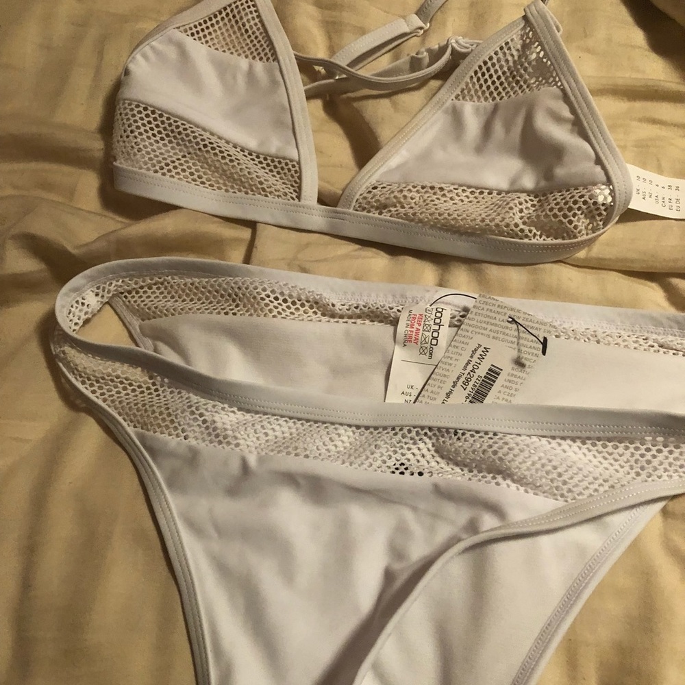 Brand new bathing suit- white